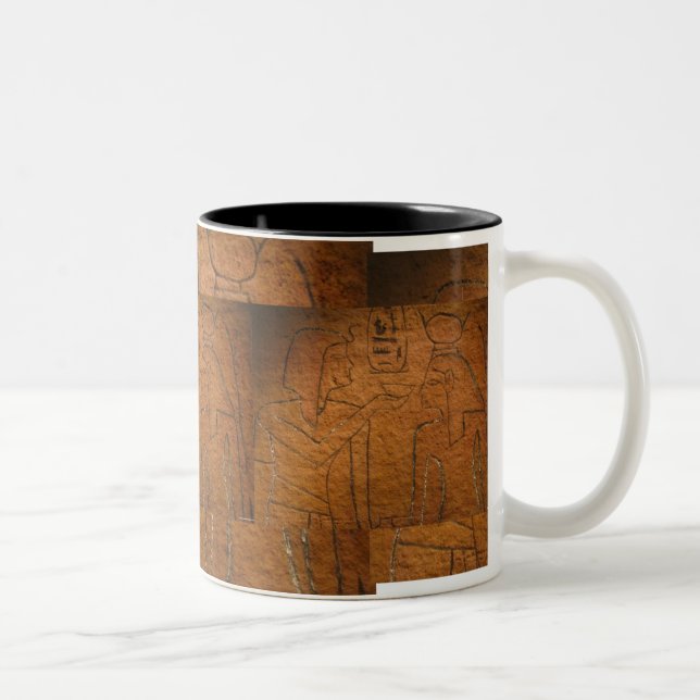 Mug égyptien Hiéroglyphes (Droit)