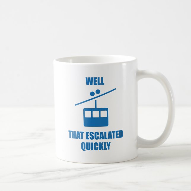 Mug Eh Bien, Cela A Rapidement Augmenté (Droite)