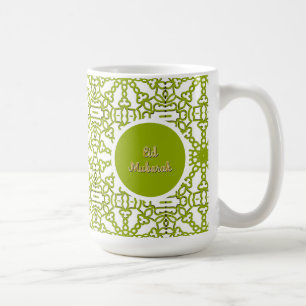 Mug Eid Moubarak Carte de voeux Aïd Vert