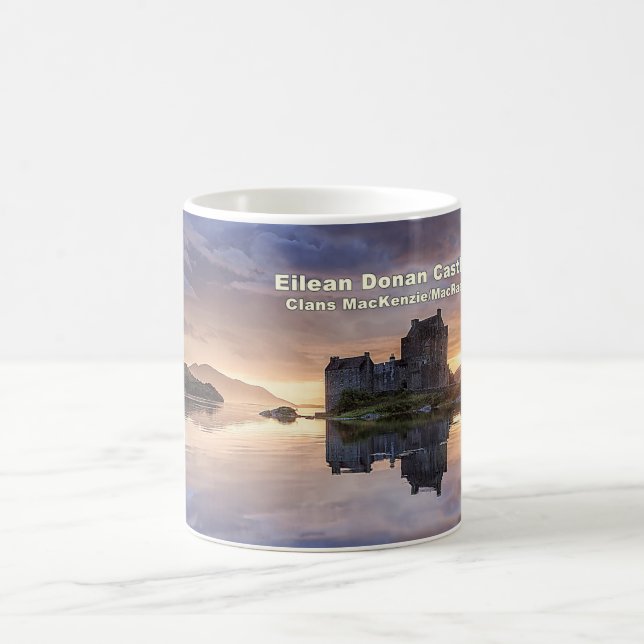 Mug Eilean Donan Castle - MacKenzie MacRae Clans (Centre)