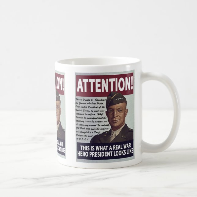 Mug Eisenhower, Eisenhower (Droite)