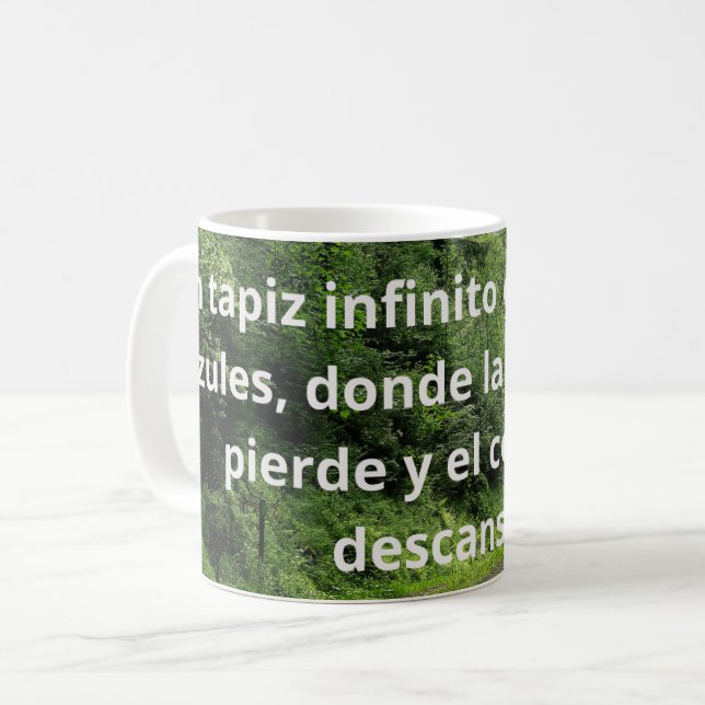 Mug El Abismo Azul y Verde (Devant gauche)