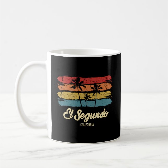 Mug El Segundo California Palm Trees Ca (Gauche)
