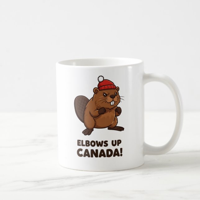 Mug Elbows Up Canada (Droite)