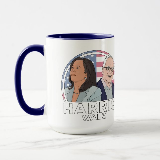 Mug Élection de Harris Walz (Gauche)
