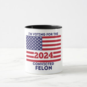 MUG ÉLECTION, DRAPEAU AMÉRICAIN