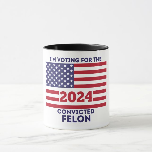 MUG ÉLECTION, DRAPEAU AMÉRICAIN (Centre)