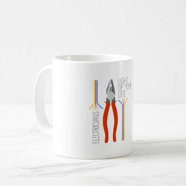 Mug  Électricien (Devant gauche)