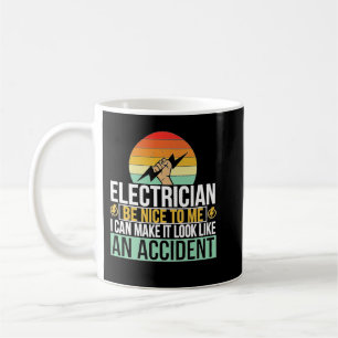 Mug Electricien Funny Electricien Plaisanter Electrica