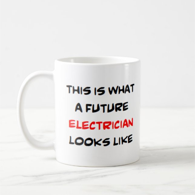 Mug électricien, futur (Gauche)