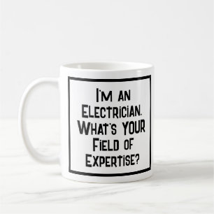 Mug Électricien. Quel est votre domaine d'expertise?