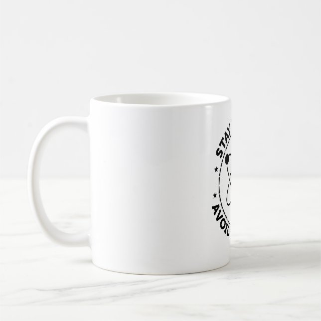 Mug Électrons physiciens| Cadeau de physique et de sci (Gauche)
