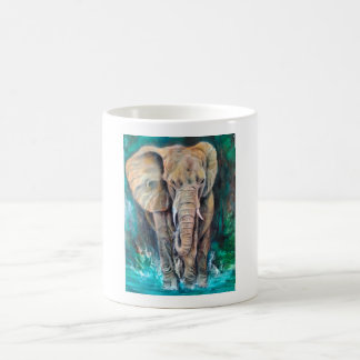 Mug Elefante Majestuoso en Acuarela