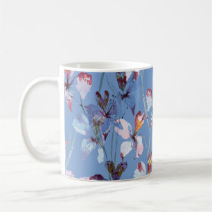 Mug Elégance de l'orchidée sauvage : Aquarelle de luxe