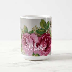 Mug Élégance de rose rose