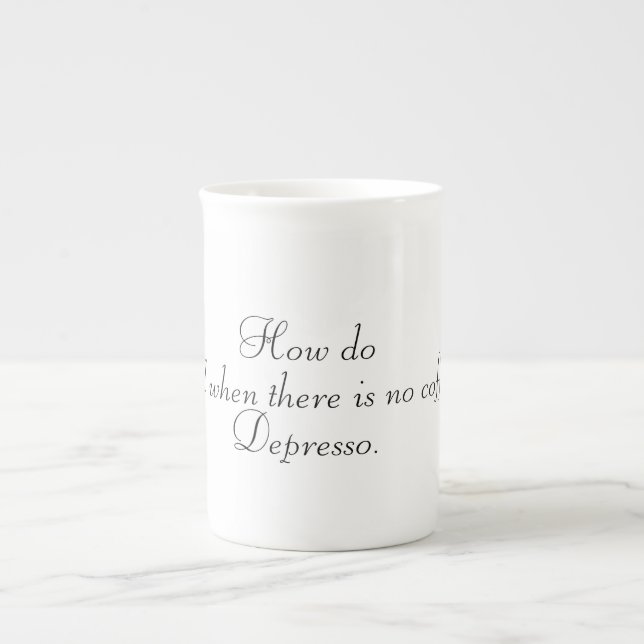 Mug élégant (Devant)