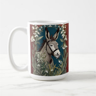 Mug Élégant âne et Lily des fleurs de la vallée