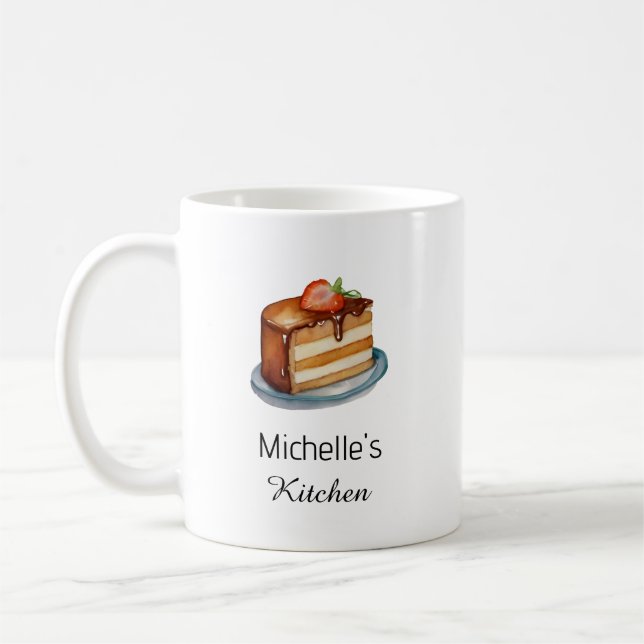 Mug Elégant chef pâtissier pâtissier pâtissier Personn (Gauche)
