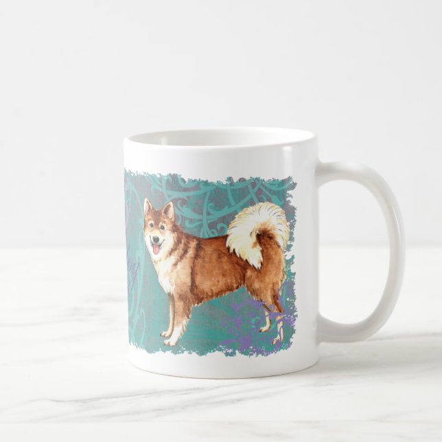 Mug Elégant chien islandais (Droite)