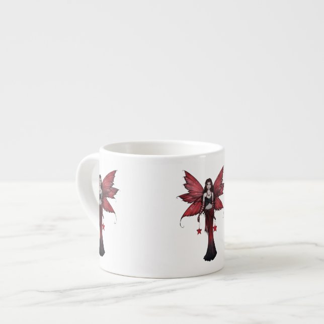Mug Élégant de Fée de Noël (Devant gauche)