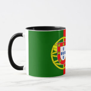 Mug Elégant drapeau portugais Vintage en céramique rec