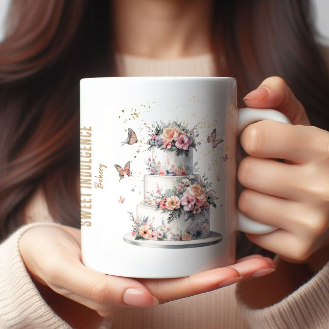 Mug Élégant gâteau de boulangerie promotion (Créateur téléchargé)