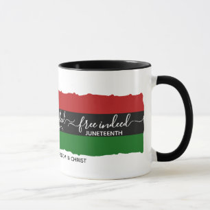 Mug Élégant GRATUIT EN EFFET Christian Juneteenth