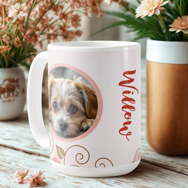 Mug Élégant moderne Pet 2 Photo (Créateur téléchargé)