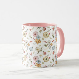 Mug Elégant Motif d'aquarelle d'automne