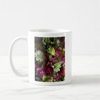 Mug Elegant Pink Phalaenopsis Orchid Floral Design