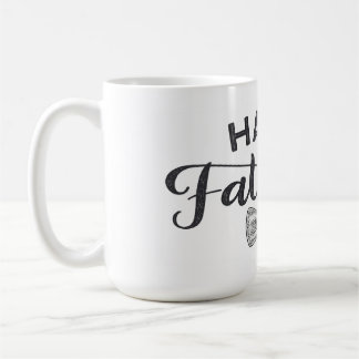 Mug Elégante Happy Fête des pères Typographie avec Cra