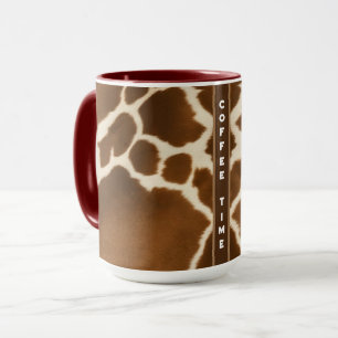 Mug Élégante Vache Faux Cuir Collection moderne