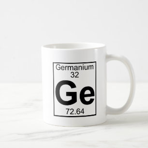 Mug Élément 032 - GEs - Germanium (plein)