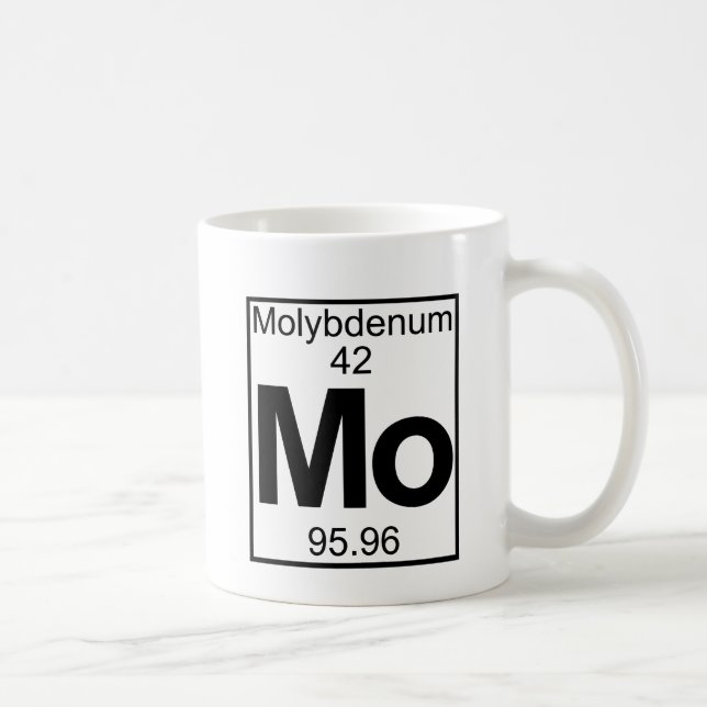 Mug Élément 042 - MOIS - Molybdène (plein) (Droite)