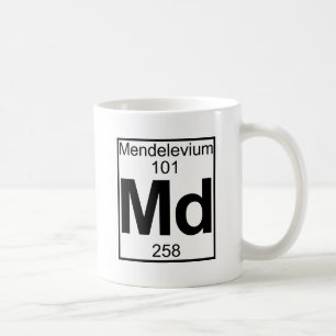 Mug Élément 101 - DM - Mendélévium (plein)