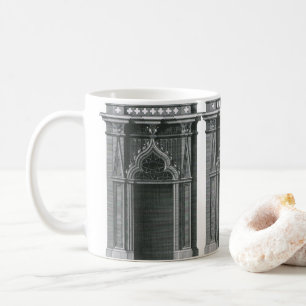 Mug Élément architectural ancien, porte gothique