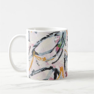 Mug Élément de conception de peinture acrylique