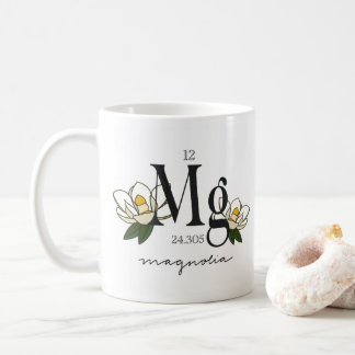 Mug Élément de magnésium floral