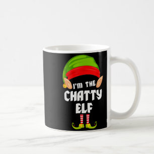 Mug Élément de Noël drôle et bavard pour groupe famili