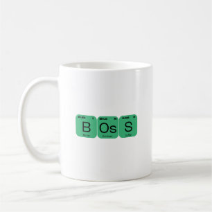 Mug Élément de table périodique BOSS
