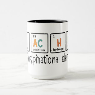 Mug Élément Inspirant pour Enseignant