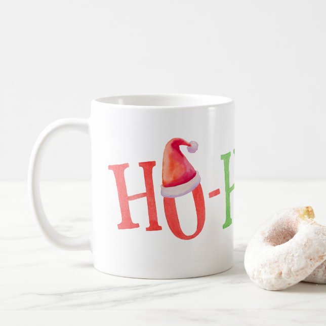 Mug Éléments de conception de Noël (Avec donut)