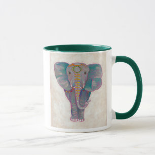Mug Éléphant asiatique de zen