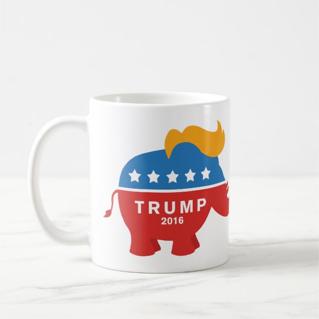 Mug Éléphant de GOP d'atout II (Gauche)