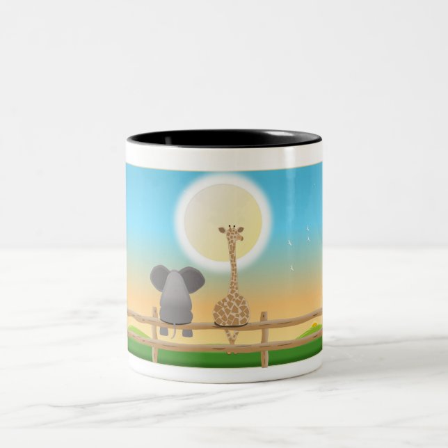 Mug Elephant & Giraffe BFF (Centre)