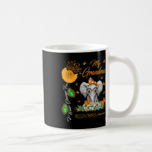 Mug Elephant Je Porte Orange Pour Ma Grand-Mère Crps R