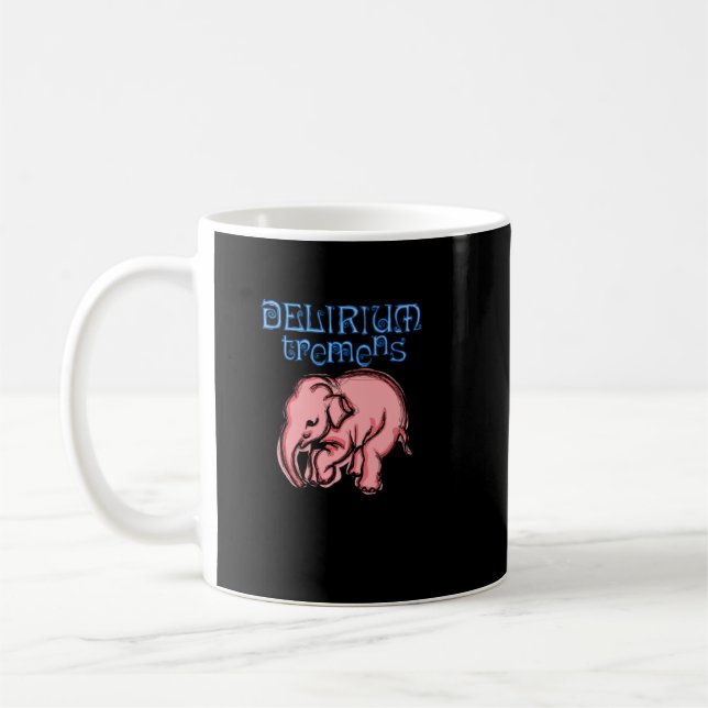 Mug Eléphant rose Delirium POP (Gauche)