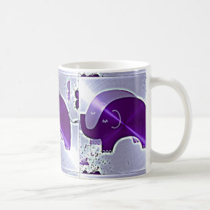 Mug Eléphants de sensibilisation à la maladie d'Alzhei