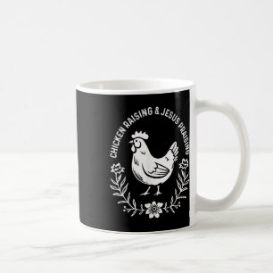 Mug Élevage de poulets & Jésus louant les chemises