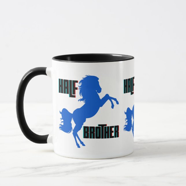 Mug Élevage du cheval demi-frère (Gauche)